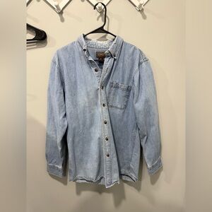 Mens Schmidt denim shirt size medium